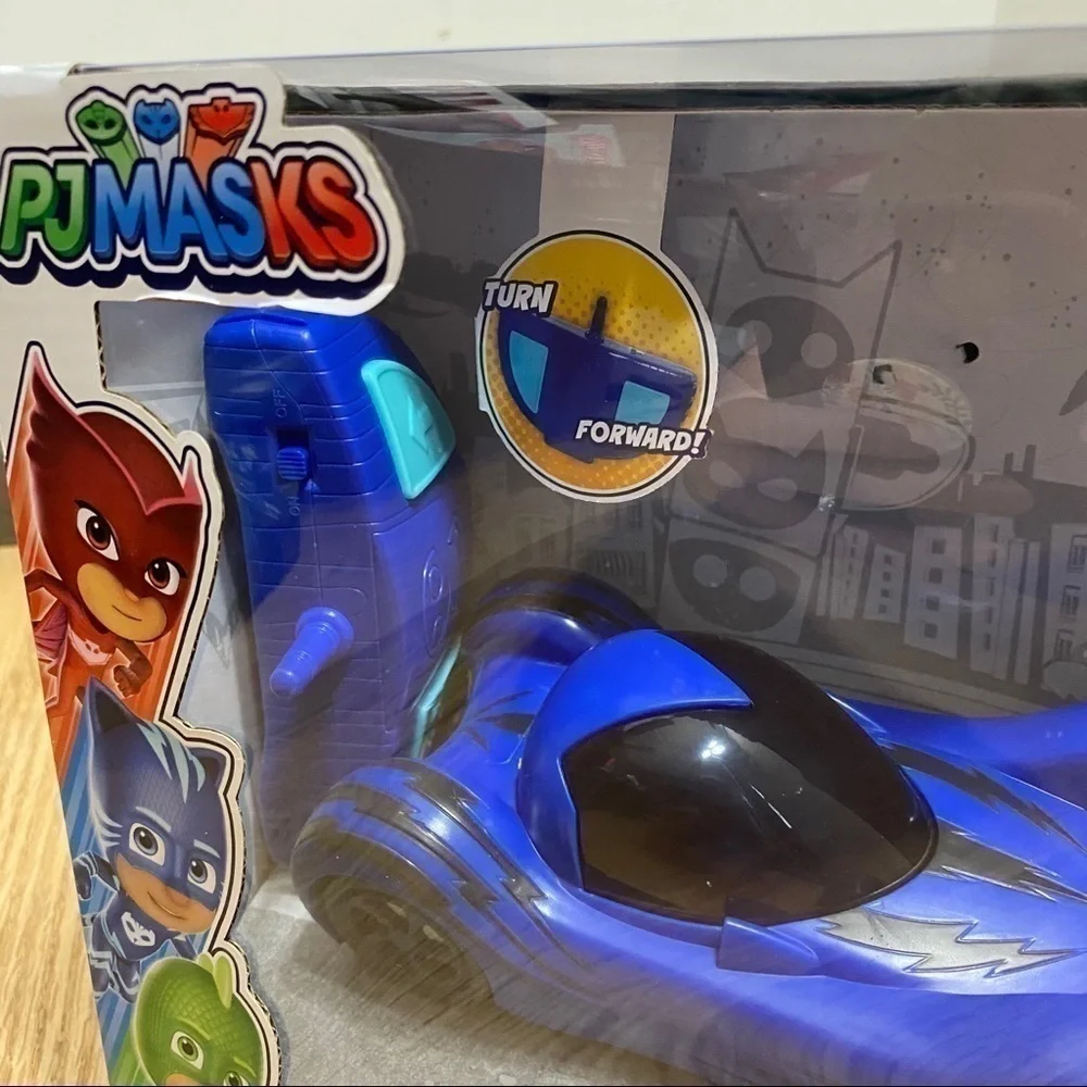 PJ Masks RC Car Cat Blue NIB Remote Control Nickelodeon NEW